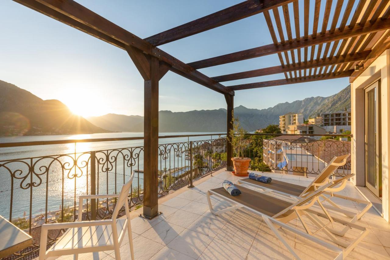 Huma Kotor Bay Hotel And Villas Экстерьер фото View from the hotel