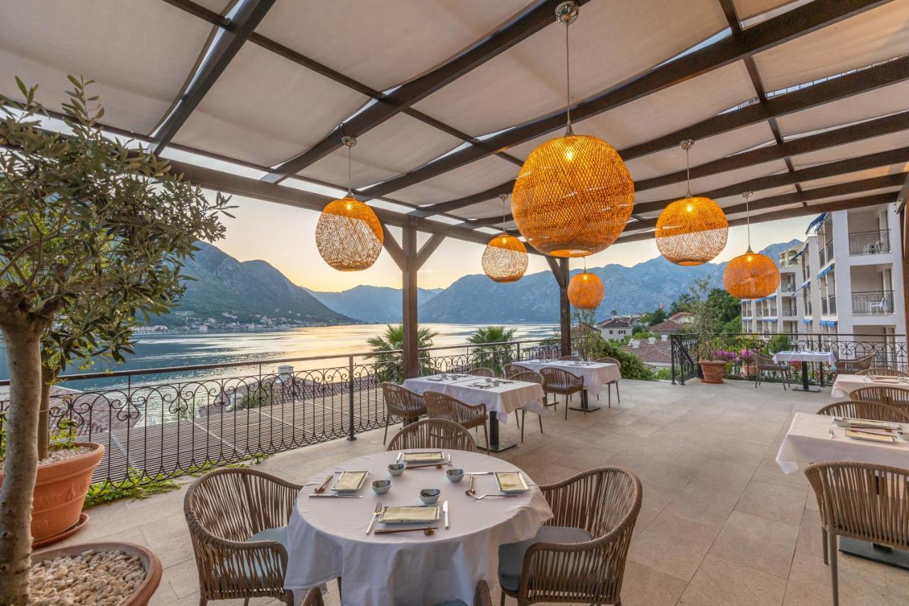 Huma Kotor Bay Hotel And Villas Экстерьер фото The Terrace